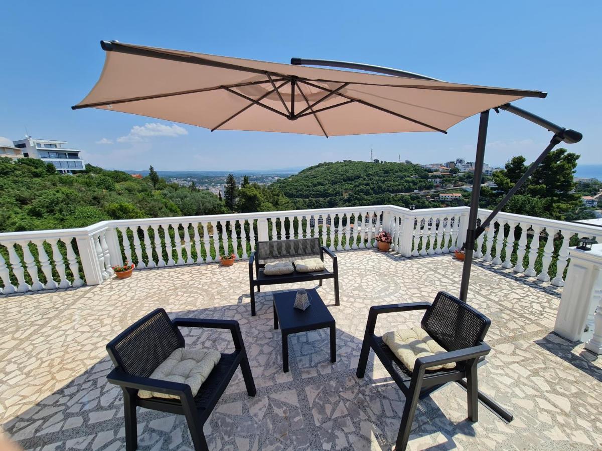 Ferienwohnung Luxury Penthouse With Panoramic View Ulcinj Exterior foto