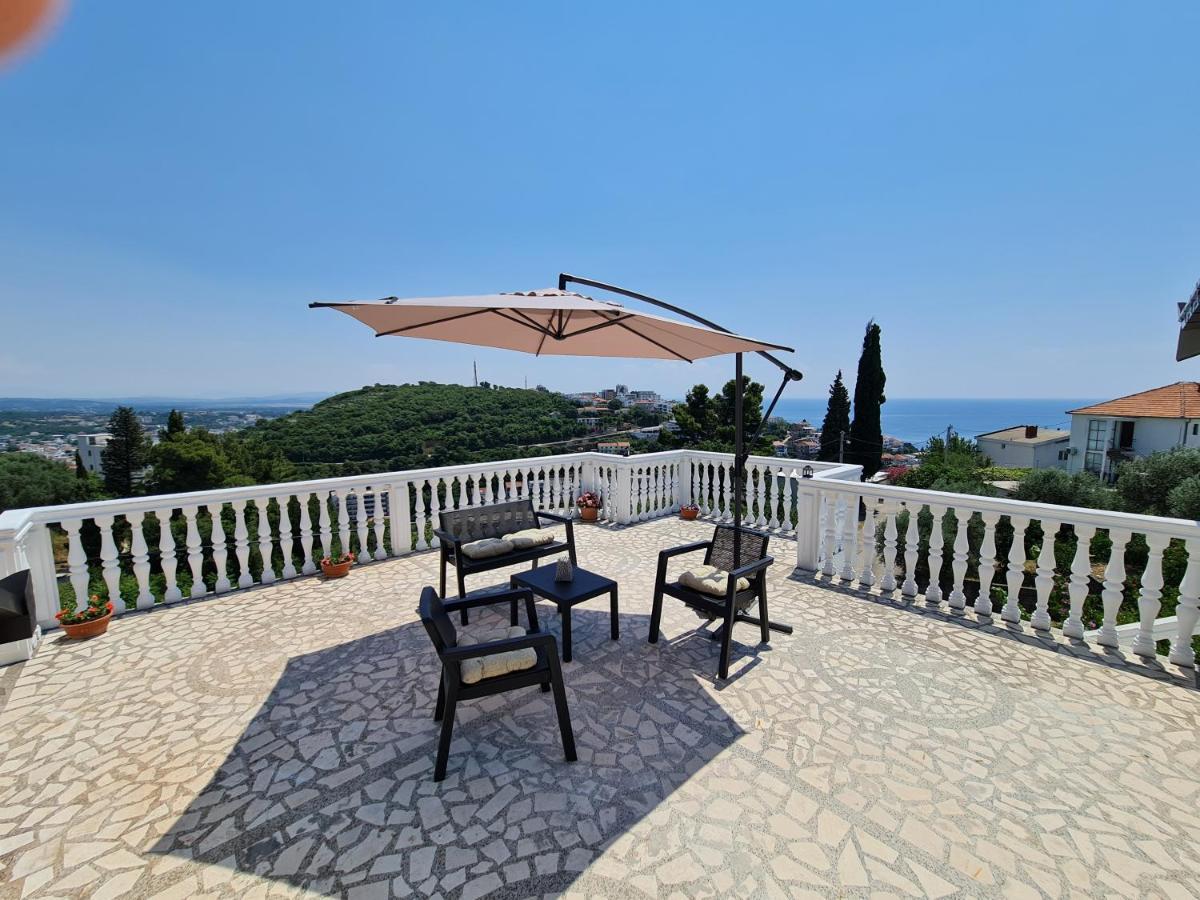 Ferienwohnung Luxury Penthouse With Panoramic View Ulcinj Exterior foto
